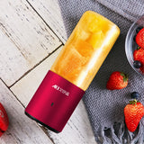 2019 Newest 300ML Electric Portable Juicer Cup 6 Blenders Smoothie Fruit Citrus Orange Lemon Juicer Rechargeable Bottle Juicer